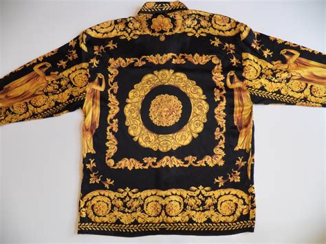 big and tall versace style shirts|1st copy versace shirt men.